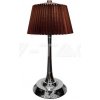 1,5W LED stolová lampa 3v1 chrómová hnedá VT-7968 (V-TAC)
