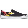 Vans Classic Slip-On (FLAME)BLACK/BLACK/TR WHT pánske topánky - 36,5EUR