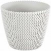 Prosperplast Kvetinac SPLOFY 218/184 mm, 5.0 lit, biely