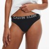 Calvin Klein Nohavičky Tanga QD3636E čierne - XS
