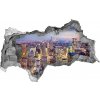 Fototapeta diera na stenu 3D New york 95x73 cm