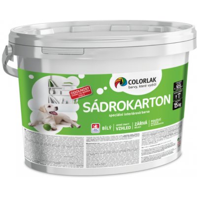 COLORLAK ProInteriér Sádrokarton V-2531, Biela, 15 kg