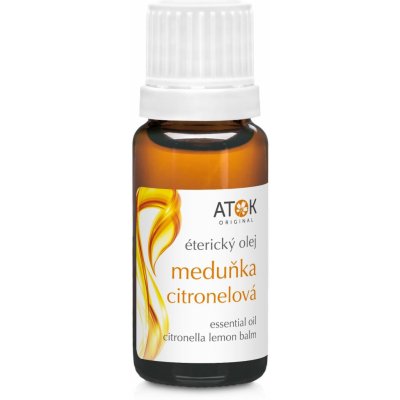 Éterický olej Medovka citronelová - Original ATOK Obsah: 10 ml