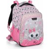 Školský batoh BagMaster Lumi 22 A - Pink /Grey