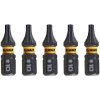 DeWALT Príslušenstvo - Súprava bitov T10, 5 ks DT7379T
