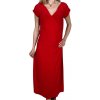 LGM Dámske spoločenské šaty LAGY Farba: Červená, Veľkosť: XL Červená 48