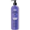 Chi Ionic Platinum Blonde farbiaci šampón na dosiahnutie platinových tónov 355 ml