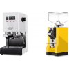Gaggia New Classic E24 BC, white + Eureka Mignon Specialita, CR yellow