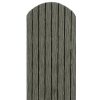 ALFIstyle WPC Plotovka sivá, 1500x72x12 mm, embosovaná Zakončenie: Polguľaté