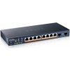 Zyxel XMG1915-10EP, 8-port 2.5GbE, 2 SFP+, 8 x PoE++ 130W Smart Switch, hybird mode, standalone or NebulaFlex Cloud XMG1915-10EP-EU0101F ZyXEL