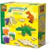 SES Modelovacia hmota drevené dinosaury