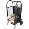 Stojan Homefire LR802, na krbové drevo + náradie, 35x31x81 cm (2110244)
