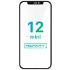 Apple iPhone 12 Mini Glass - with Front Bezel a OCA Glue - 10 PCS - Black