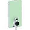 Geberit Monolith Sanitárny modul na stojace WC, 101 cm, bočný prívod vody, mätovozelená 131.003.SL.5