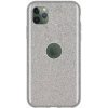 HARAHU Apple iPhone 11 Trblietavé puzdro KP16096 strieborná