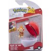 Jazwares Pokémon Clip and Go Poké Ball Chimchar