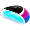 Lampa na nechty UV LED Glow YC57 RN modro ružová 268W