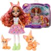 Bábika Enchantimals Filigree Fox s rodinou líšky Perk Mattel
