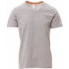 Payper V-NECK MELANGE Tričko pánske XL, Melange grey
