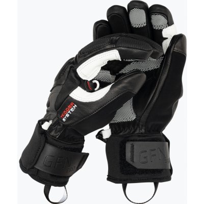Pánske lyžiarske rukavice LEKI Griffin Pro 3D black/white (10)