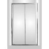 OLSEN SPA - Sprchové dvere do niky SMART - SELVA - Farba rámu zásteny - Hliník chróm, Rozmer A - 120, Smer zatváranie - Univerzálny Ľavé / Pravé, Výplň - Grape bezpečnostné sklo - 4/6 mm OLBSEL12CGBV