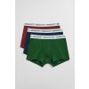 SPODNÁ BIELIZEŇ GANT TRUNK 3-PACK FOREST GREEN