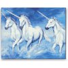 Vymalujsisam.sk Diamantovanie podľa čísiel - Jednorožci Veľkosť: 40x50cm, Rám: Na kartónovej doske, Diamanty: Hranaté