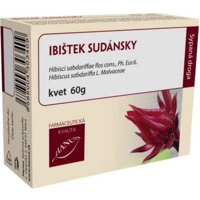 Hanus bylinné prípravky Ibištek sudánsky 60 g