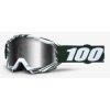 100% okuliare Accuri MX MTB Bali strieborné zrkadlové sklá 100% 50210-320-02