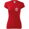Volejbal lopta prso - Dámske Fantasy športové (dresovina) - 2XL ( Červená )