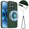 VSETKONAMOBIL 134927 RUBBER MAGSAFE Silikónový kryt pre Xiaomi 17 DARK GREEN