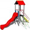 Playground zostava so šmýkačkou a šplhaním 4U121K - 15