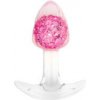 ToyJoy Crystal Butt Plug Small transparentný silikónový análny kolík 8 5 x 3 2 cm