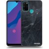 Picasee silikónový prehľadný obal pre Honor 9A - Black marble