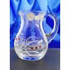 LsG Crystal Džbán džbáneček s krystaly SWAROVSKI ručně broušený dekor Kukuřice v dárkové krabičce DkS-695 200 ml 1 Ks.