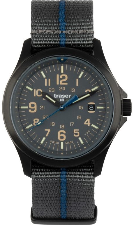 Traser P67 Officer Pro Grey Nato s pruhom