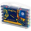 Obojstranné akrylové popisovače Art&Hobby v kufríku, 12 farieb, 207025002