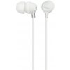 SONY slúchadlá MDR-EX15LP, biele 3.5mm Jack