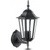 V-Tac Vonkajšia nástenná lampa 1xE27/40W/230V IP44 čierna VT1282 + záruka 3 roky zadarmo
