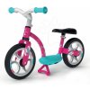 Smoby balančné odrážadlo Balance Bike Comfort Pink s kovovou konštrukciou a výškovo nastaviteľným sedadlom 770123
