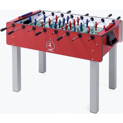 Foosball FAS MATCH priechodné koľajnice CAL25 129 x 75 x 89 cm červená