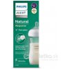 Avent Philips fľaša Natural Response skleněná transparentní 240 ml