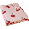 Ružová deka z mikroplyšu 200x240 cm Disco Cherries – Catherine Lansfield