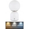 Globo Globo 21006W - LED Stmievateľná dotyková stolná lampa JULSY LED/2,5W/3,7V biela GL7110 + záruka 5 rokov zadarmo