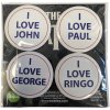 The Beatles I Love 4 Pack Large