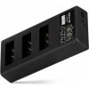 Newell CD-USB-C three-channel charger for Canon LP-E17 batteries