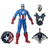Hasbro Avengers figurka Captain America vs. Venom s Power FX přislušenstvím (hE8683)