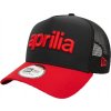 Šiltovka New Era, APRILIA CRACKLE PRINT EF TRUCKER čierna,červená, UNI