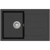 Gránitový drez Evido Cubo 45S antracit