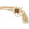 Hračka Robotime 3D dřevěné mechanické puzzle Revolver Corsac